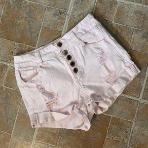 Refuge distressed jean shorts size women’s 2